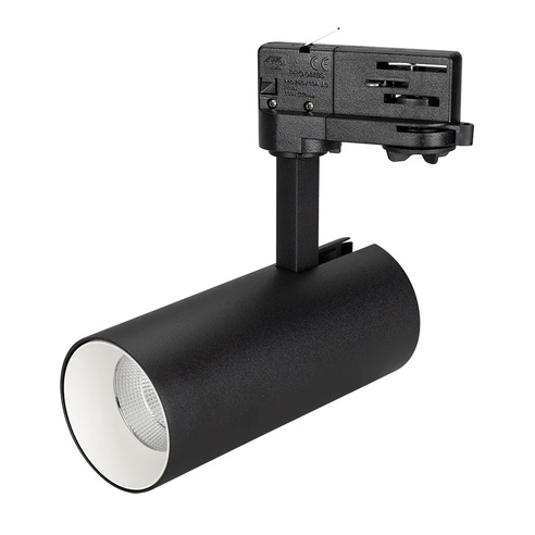 Светильник SP-POLO-TRACK-LEG-R65-8W Day4000 (BK-WH, 40 deg) (Arlight, IP20 Металл, 5 лет)