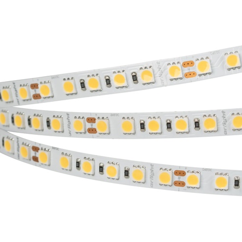 Лента светодиодная RT 6-5050-96 24V Warm3000 3x (480 LED) (Arlight, 23 Вт/м, IP20)