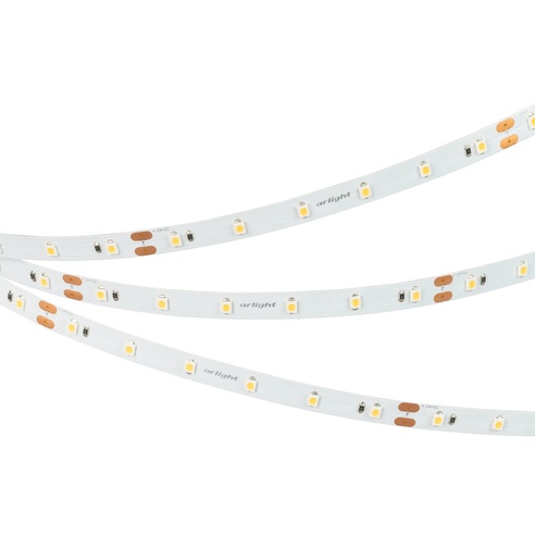 Лента светодиодная NT-A60-8mm 24V Warm2700 (4.8 W/m, IP20, 3528, 5m) (Arlight, Открытый)