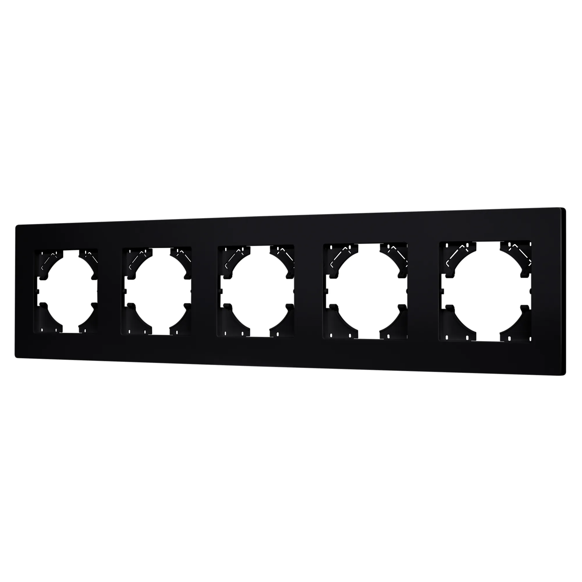 Рамка пластиковая FRM-PERIO-PL-5-BK (Arlight, -)