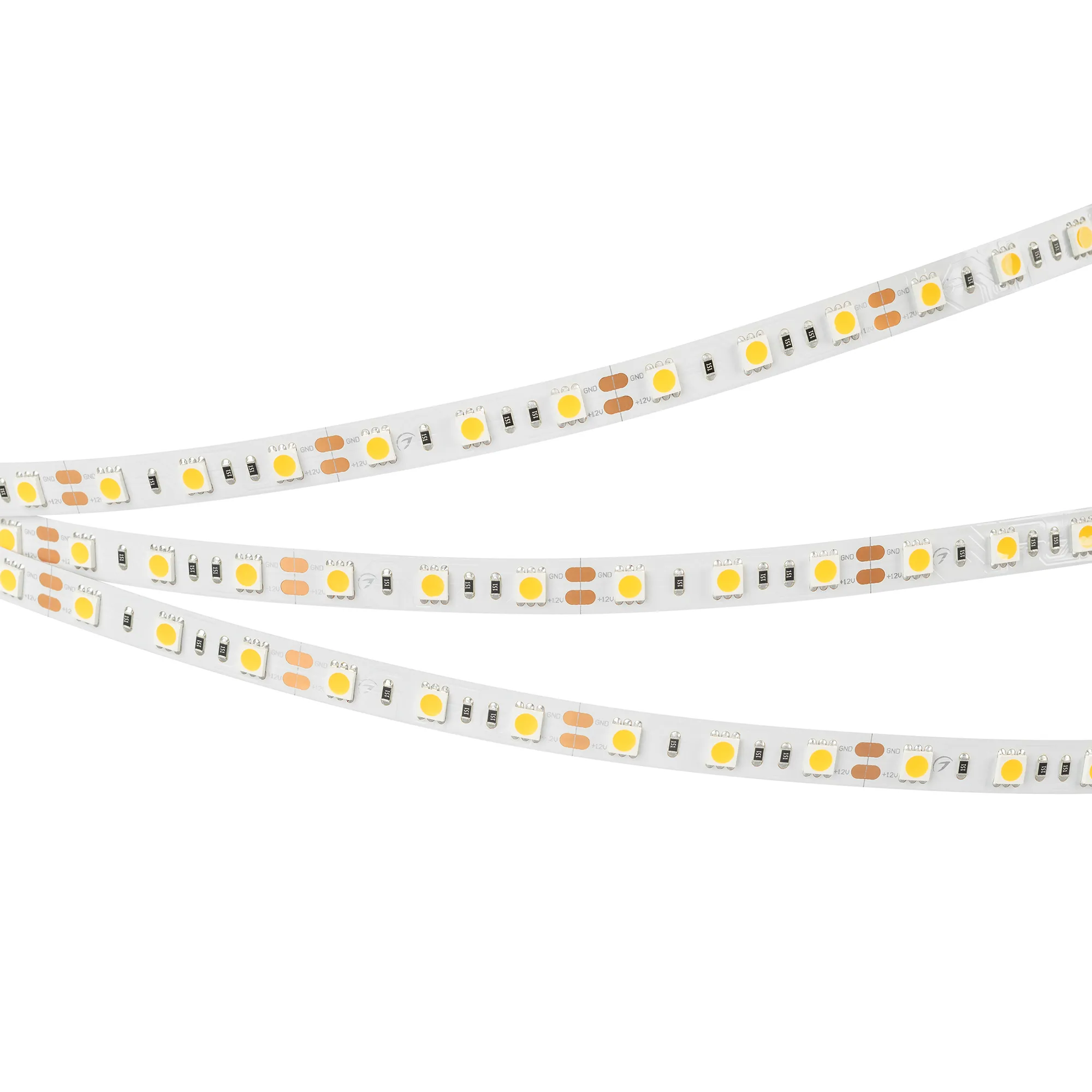 Лента светодиодная RT-B60-10mm 12V Cool 8K (14.4 W/m, IP20, 5060, 5m) (Arlight, 14.4 Вт/м, IP20) - изображение товара