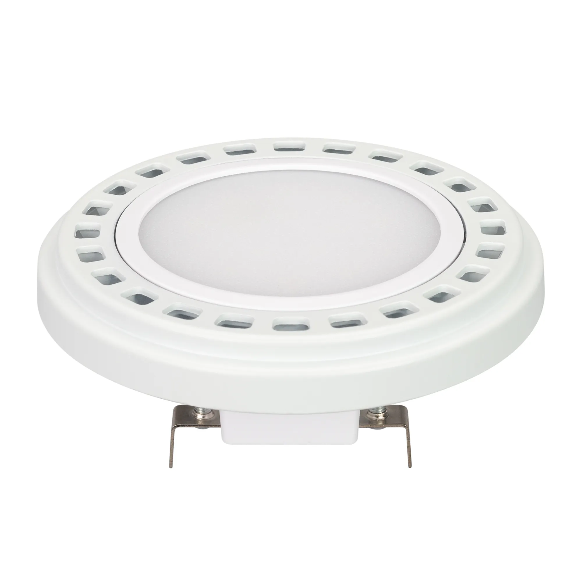 Лампа AR111-UNIT-G53-12W- Warm3000 (WH, 120 deg, 12V) (Arlight, Металл) - изображение товара