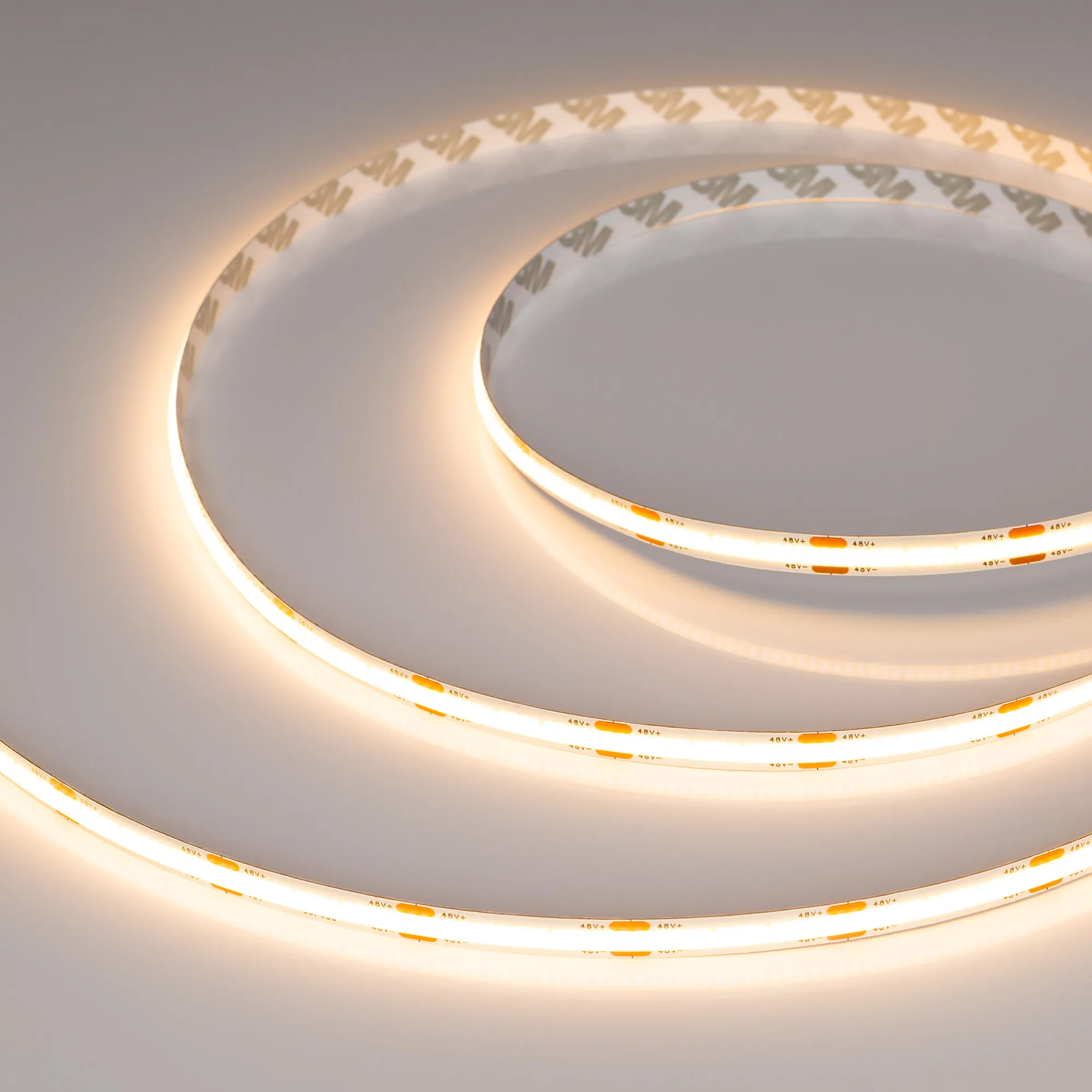 Лента светодиодная COB-X480-8mm 48V Warm2700 (10 W/m, IP20, 50m PRO REEL) (Arlight, -)