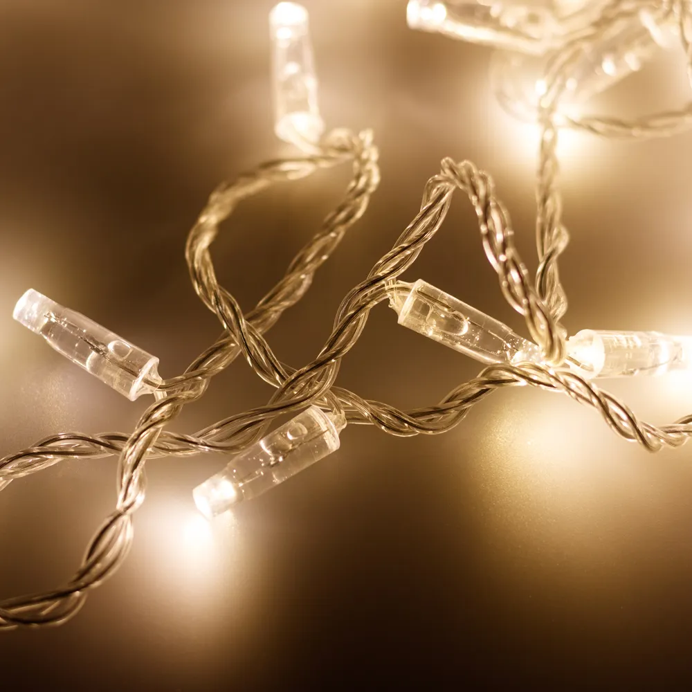 Светодиодная гирлянда ARD-STRING-CLASSIC-10000-CLEAR-100LED-STD WARM (230V, 7W) (Ardecoled, IP65) - изображение товара