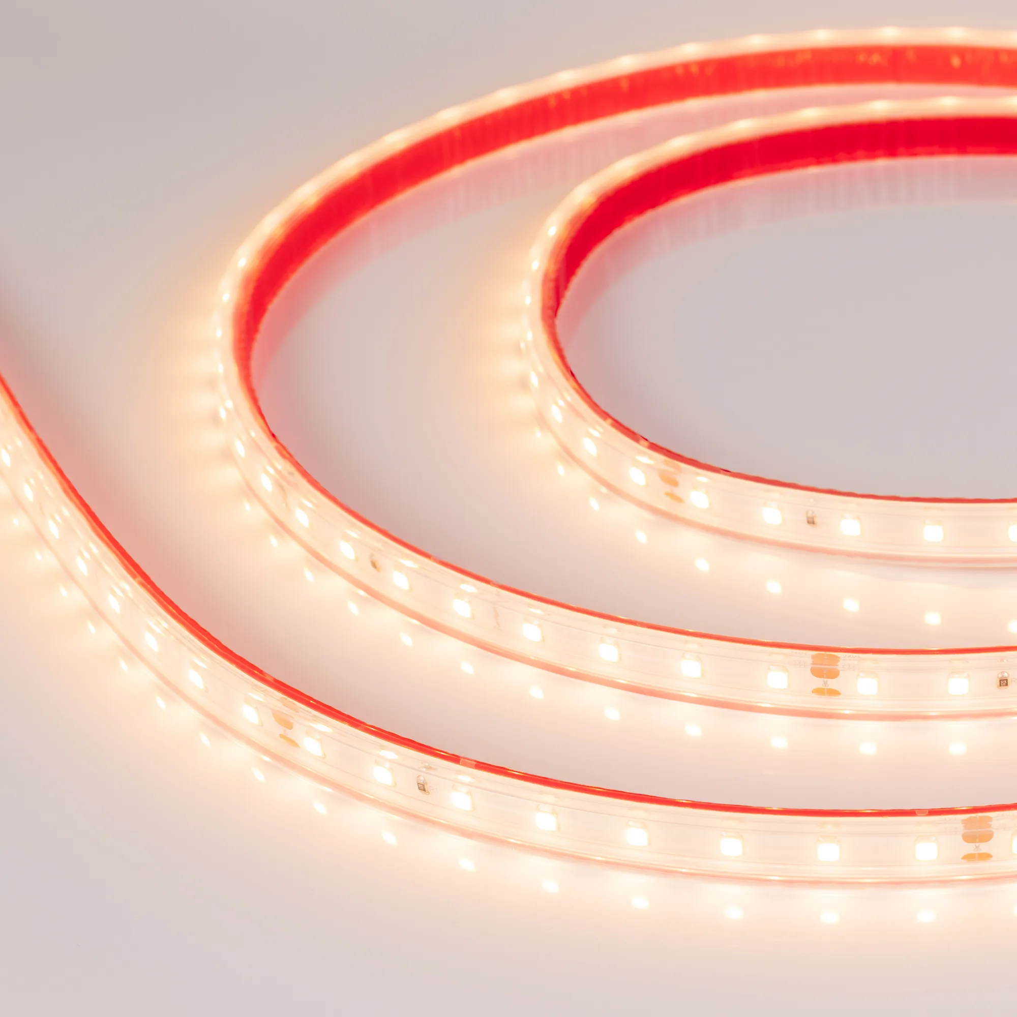 Лента светодиодная герметичная RTW-PS-A80-10mm 24V Warm3000 (6 W/m, IP67, 2835, 50m) (Arlight, 6 Вт/м, IP67) - изображение товара