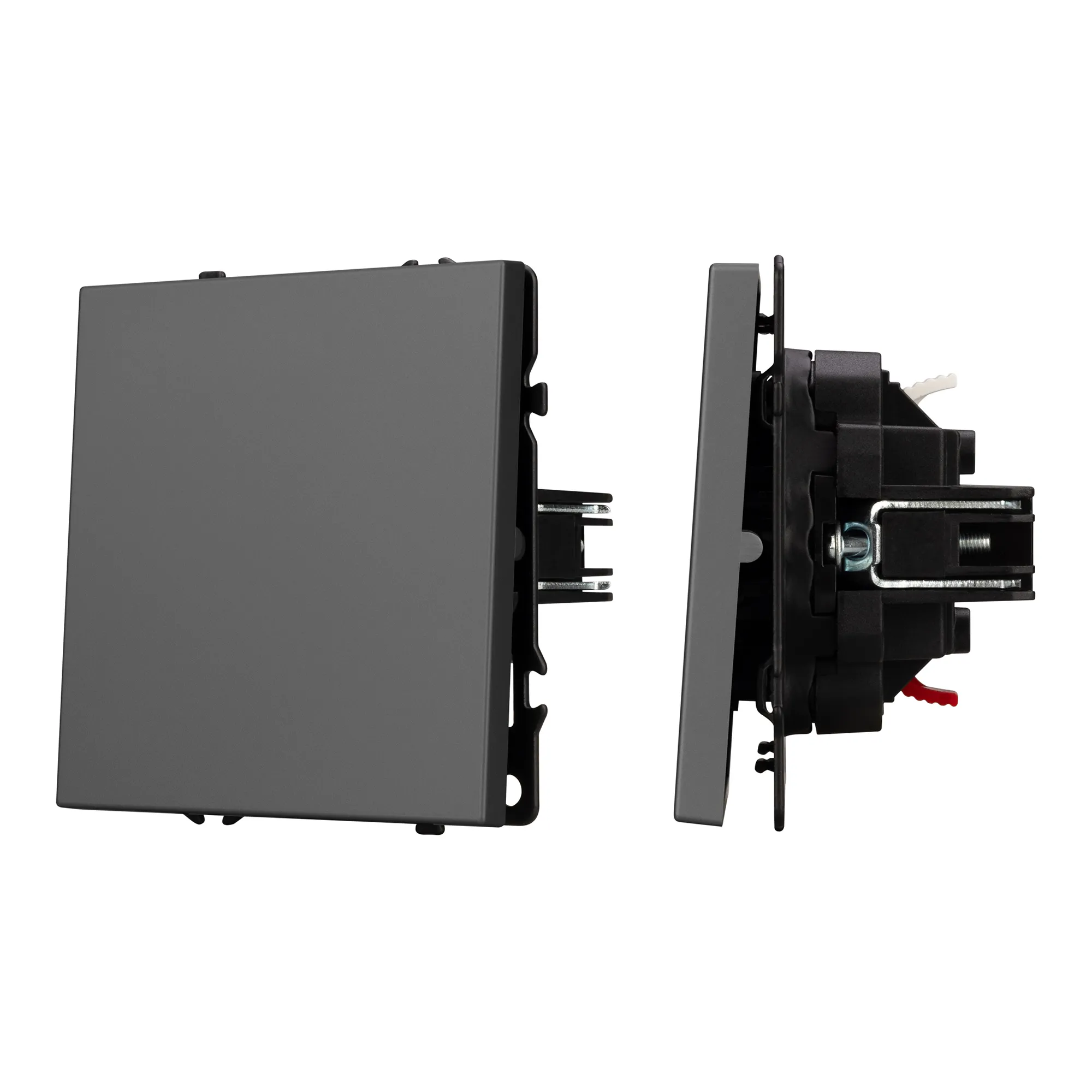 Механизм звонкового выключателя SWT-NOBE-MKR1-SFPL-L-GR (230V, 10A) (Arlight, -)