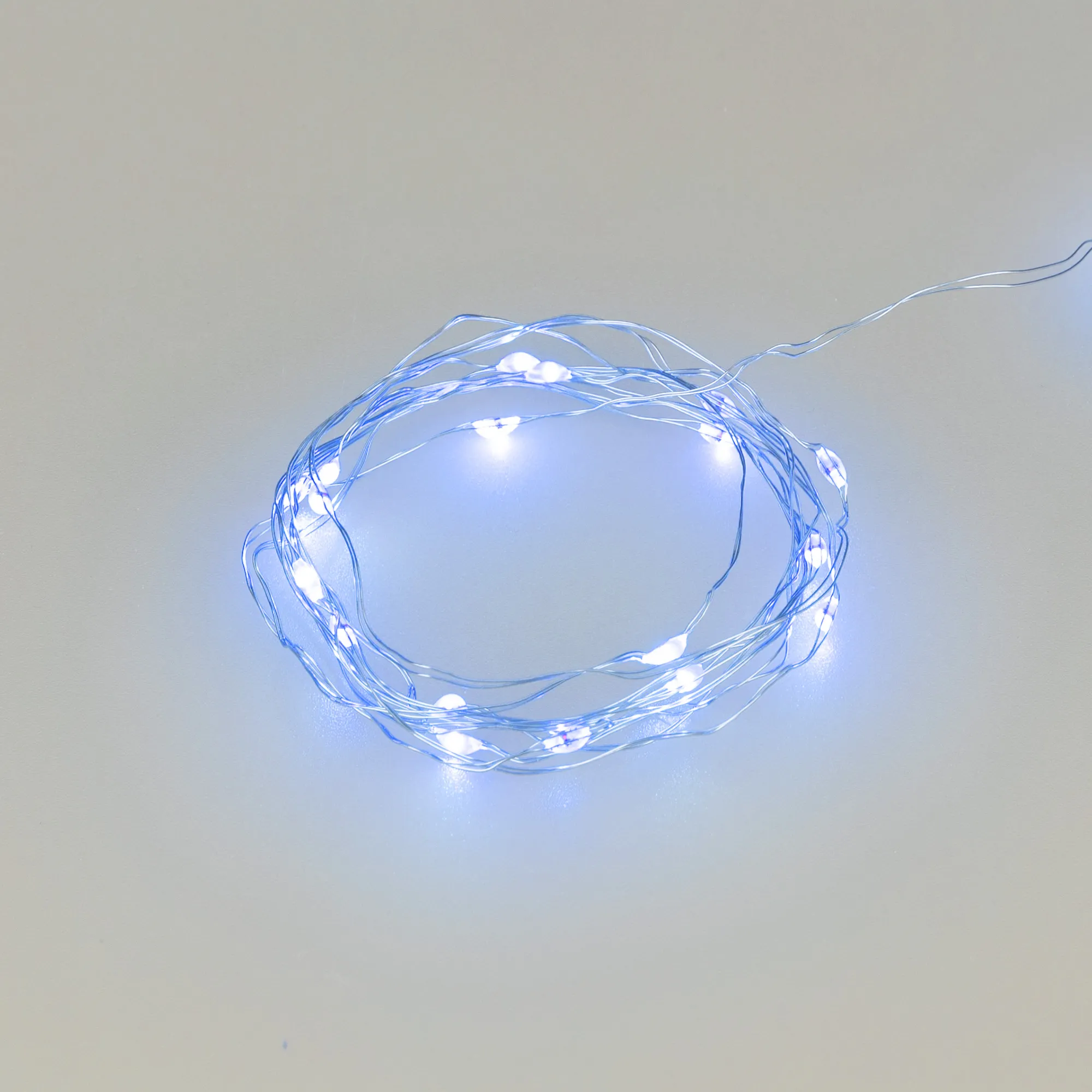 Светодиодная гирлянда ARD-DEW-HOME-2000-CLEAR-20LED-STD Blue (3V, Battery Pack) (Ardecoled, IP20)