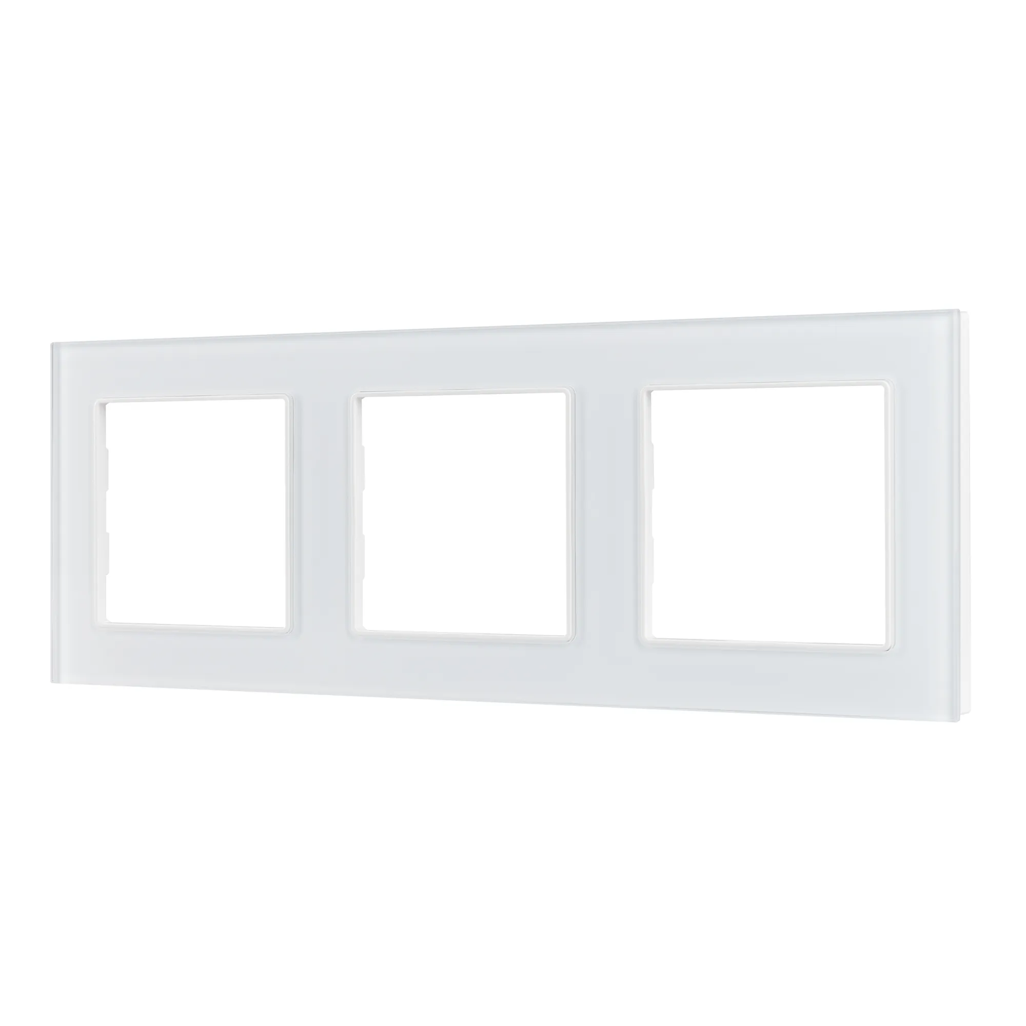 Рамка стеклянная FRM-GLARE-GS-3-WH (Arlight, -) - изображение товара