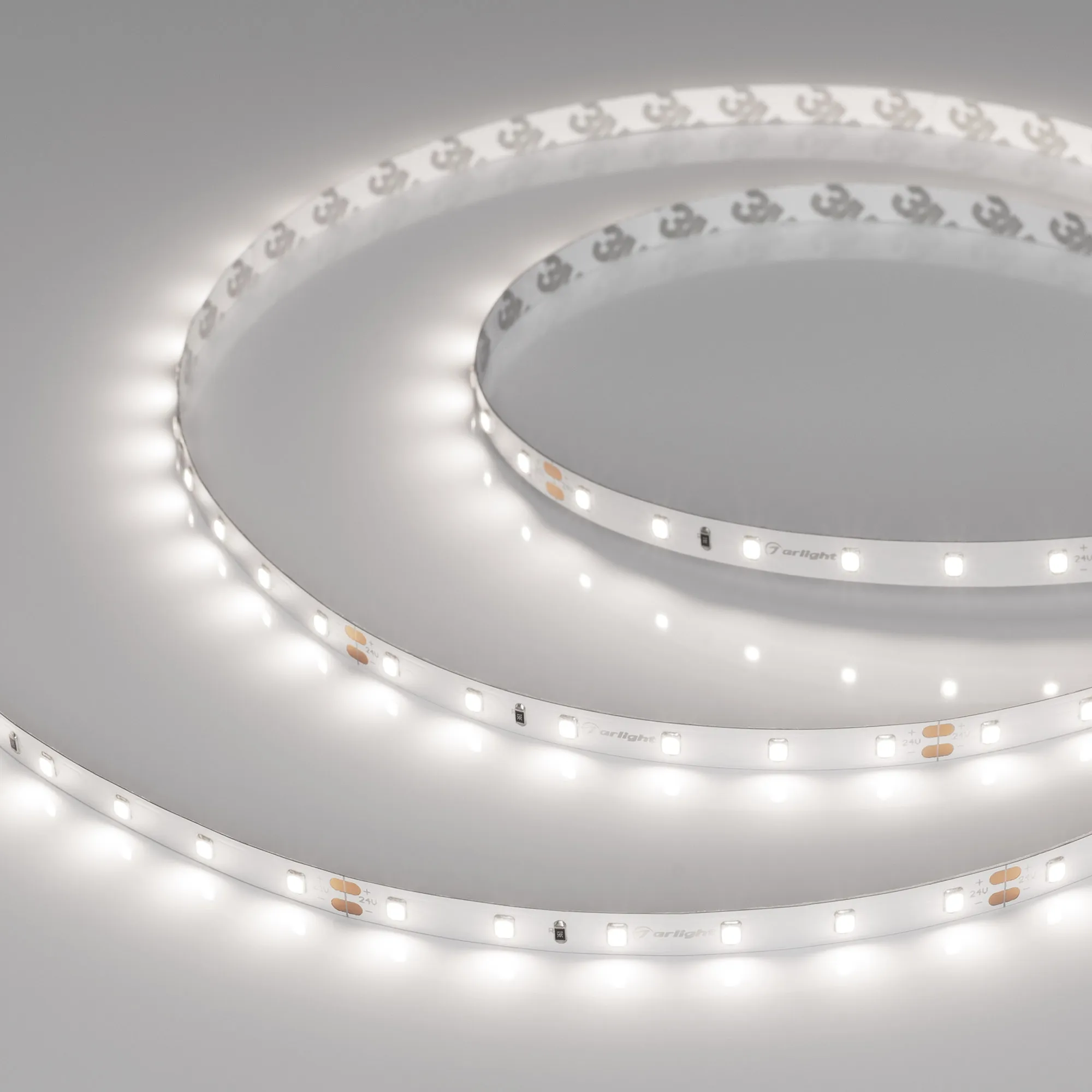 Лента светодиодная UL-A60-8mm 24V Day5000 (4.8 W/m, IP20, 5m) (Arlight, 7 лет)